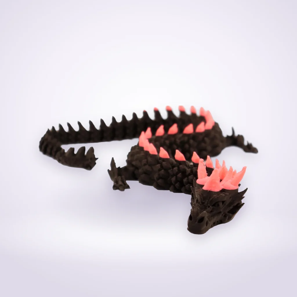 Dragon articulé imprimé en 3D