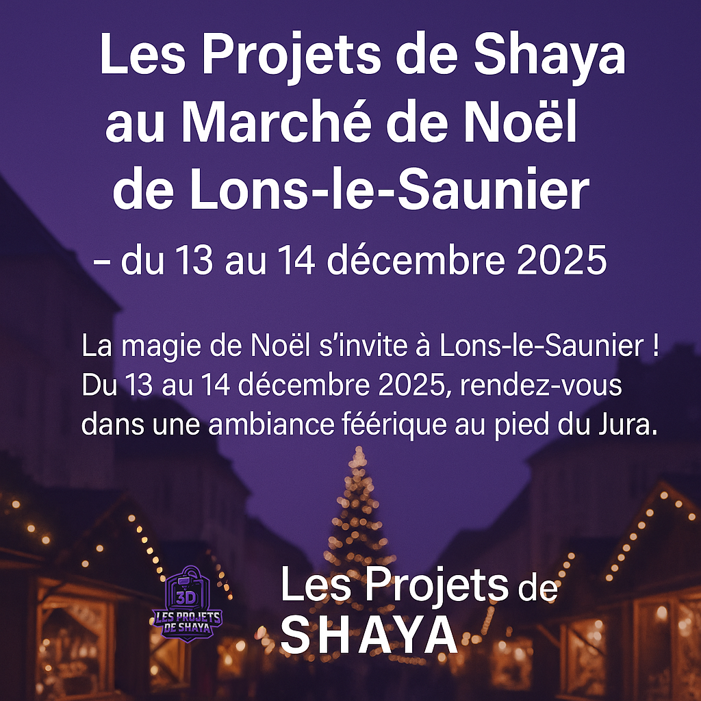 affiche marché de noël lons