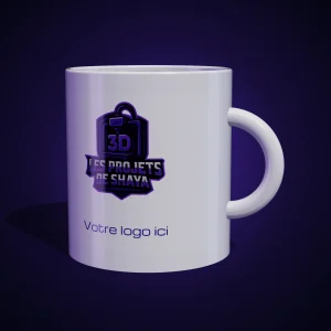 Mug personnalisé avec un logo d'entreprise